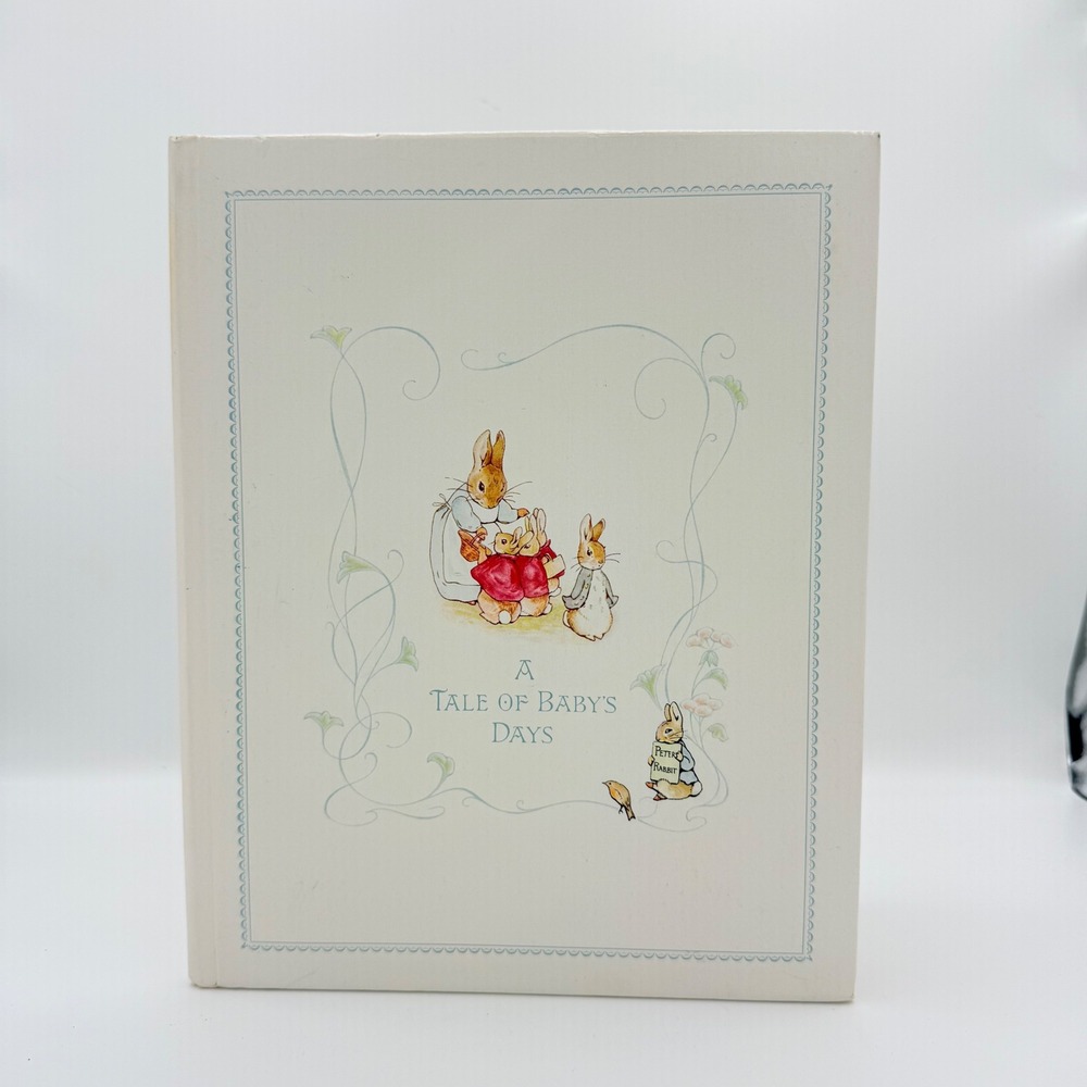 Vintage 1976 Beatrix Potter Tale of Baby's Days Baby Memory Book C.R. Gibson